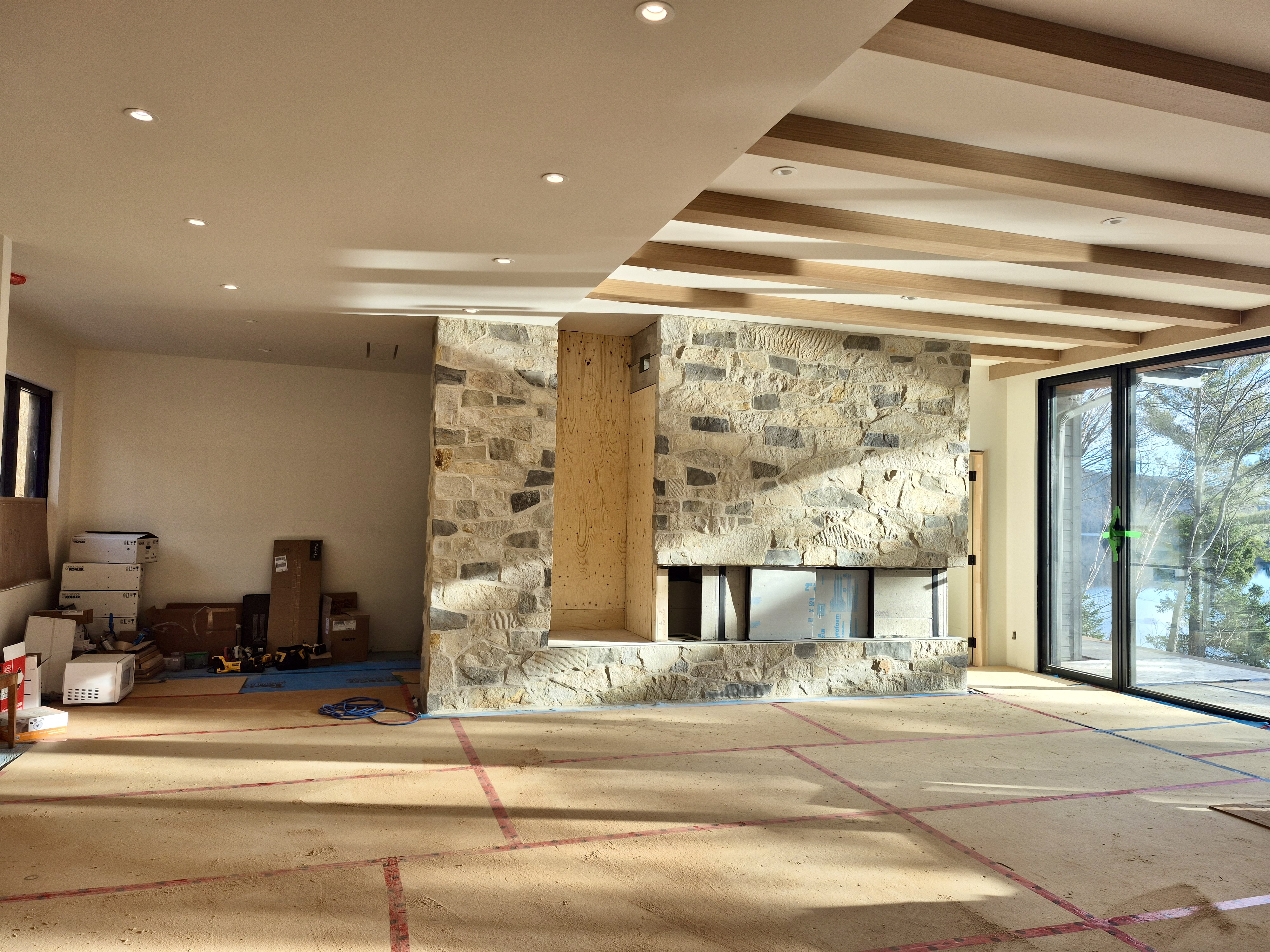 foyer pierre naturelle construction rénovation